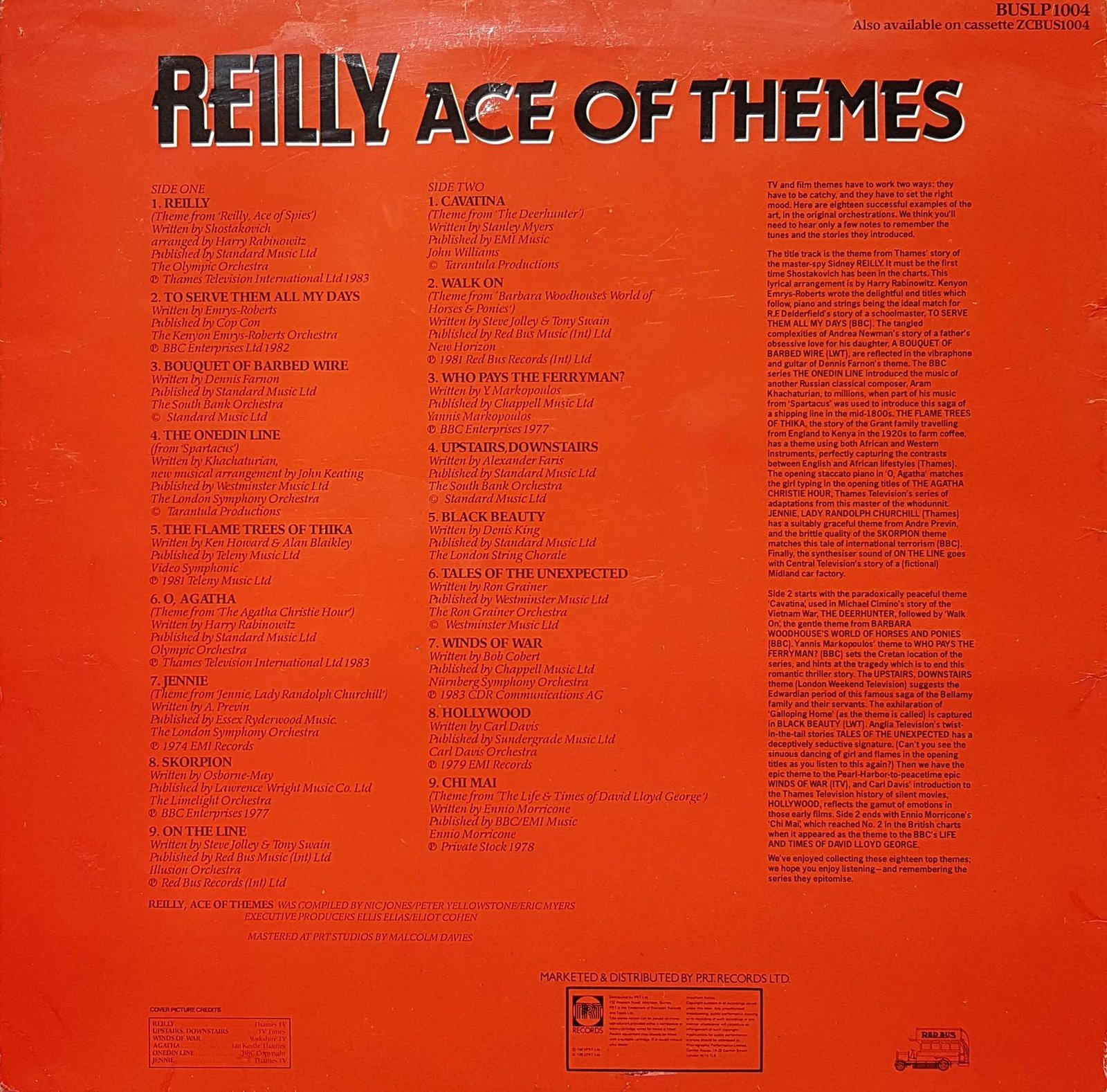 Back cover of BUSLP 1004